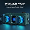 thumbnail image 2 of Altavoz Bluetooth Avantree Boombyte Radio FM portátil azul, 2 of 7