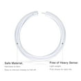 thumbnail image 4 of 12 Pcs Clear Nose Rings, 18G Bioflex Septum Rings, Clear Piercing Retainers for Surgery, 8/10/12mm, Body Piercing Jewelry for Women Girls Men, Lip Cartilage Tragus, 4 of 4