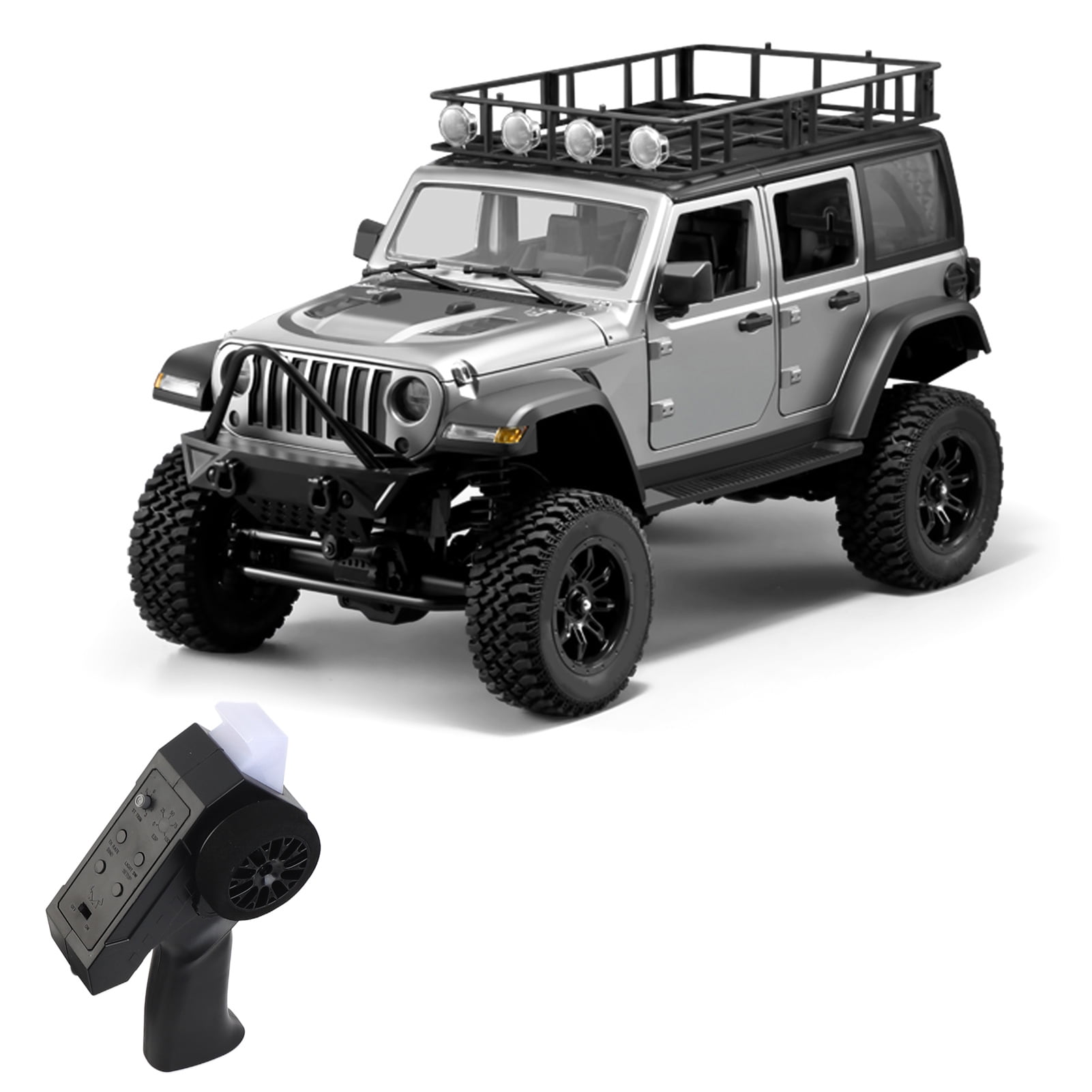 For Remote Control Car 1:12 Scale 2.4G 4 Wheel Drive RC Car 1200mAh Battery Remote Control Off Road Vehicle With Lights
