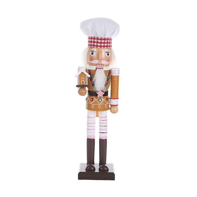 Adorno de Cascanueces de Navidad, de Cascanueces, Figuras de Cascanueces, Figurita Tradicional para Estante, Escritorio, Oficina, Decoración A Sunnimix Figuras de cascanueces