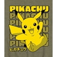 thumbnail image 3 of Pokémon - Pikachu Stack - Toddler And Youth Short Sleeve T-Shirt, 3 of 5