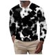 thumbnail image 1 of Camiseta de manga larga con cuello vuelto para hombre a la moda, blusa con estampado de otoño, camiseta informal Pompotops  oipoqjl50276, 1 of 5