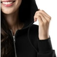 thumbnail image 2 of Lee Women's and Plus Quarter Zip Fleece Hoodie, S-4X, 2 of 8