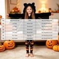 thumbnail image 6 of Bat Outfit for Girls Hooded Full Zipper Jacket with Wings Printed Leggings for Halloween Party, 6 of 6