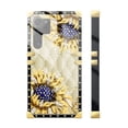 thumbnail image 3 of FKBRCL4U Compatible with Samsung Galaxy S23 Ultra Case, Sunflower Diamonds Leather Luxury Golden Decoration for Girl Women Soft TPU Shockproof Protective Hard PC Back, 3 of 7