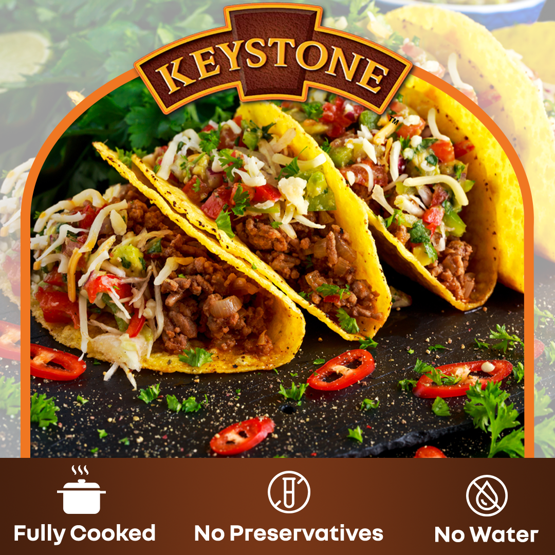(12 pack) Keystone All Natural Ground Beef, 28 oz Can