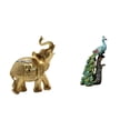 thumbnail image 1 of Figura de escritorio,Estante de estatua de elefante para escritorio,oficina,decoración del hogar,Figura de escritorio,Estante de estatua de pavo real para escritorio,decoración del, 1 of 8