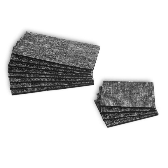 OKKO Billiard Pool Table Cushion Rubber Facings 5/32" (4 mm), Set of 12