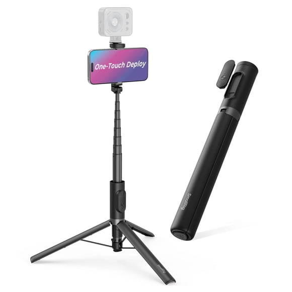 Trípode para selfies SMALLRIG ST30 One-Touch Deploy, negro