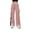 Pink_002, variant on Women's High Waisted Flared Casual Pants Stretchy Everyday Comfortable Trousers Slim Bootcut Fit for All Seasons Khaki L