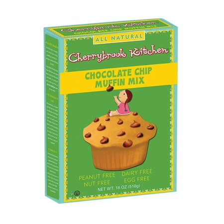 Cherrybrook Kitchen Chocolate Chip Muffin Mix - Pack of 6 - 18