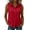 #0282-Red, variant on Women's Wrinkle Free Sleeveless Button Down Shirts Blouses with Mulberry Silk Casual Loose Tank Tops for Work