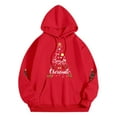 thumbnail image 5 of CAIXIA Womens Hoodies Fall Pullover Classic-Fit Comfort Long Sleeve Hoodie Novelty Print Women's Sweatshirts with Pocket Fall Basic Clothes 2026, 5 of 5