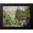 thumbnail image 2 of Monet, Claude 18x15 Black Modern Framed Museum Art Print Titled - A corner of the Garden at Montgeron, 2 of 5