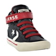 thumbnail image 2 of Converse Pro Blaze Strap Hi Kids Shoes Almost Black-Egret-Turtle Dove 662759c, 2 of 6