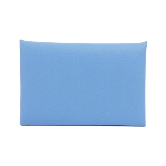 Pre-Owned Hermes Calvi 044164CK Business Card Holder/Card Case