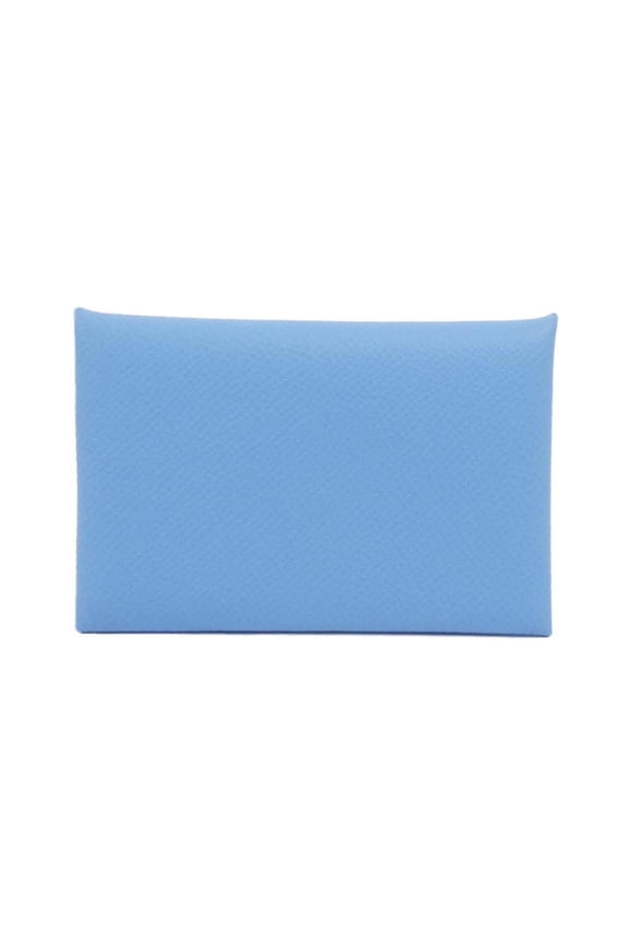 Pre-Owned Hermes Calvi 044164CK Business Card Holder/Card Case