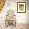 thumbnail image 3 of Cheret, Jules 23x32 Gold Ornate Wood Framed with Double Matting Museum Art Print Titled - Vin Mariani-1894, 3 of 4