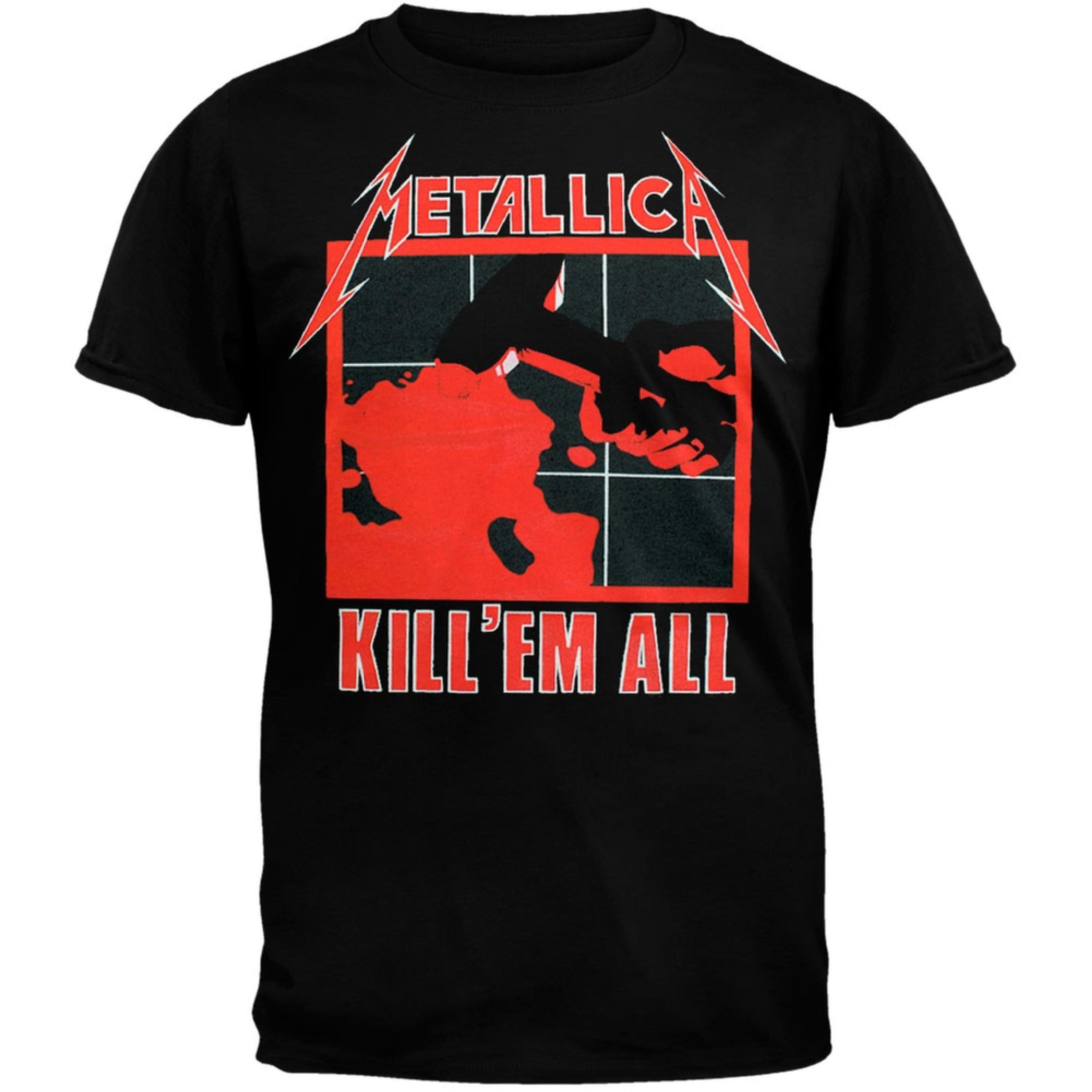 Metallica - Metallica - Kill 'em All T-Shirt - Walmart.com - Walmart.com