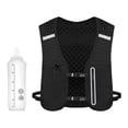 thumbnail image 2 of Chaleco para correr resistente y ligero para mujeres y hombres, ideal para actividades al aire libre, senderismo y ciclismo. negro, 2 of 8
