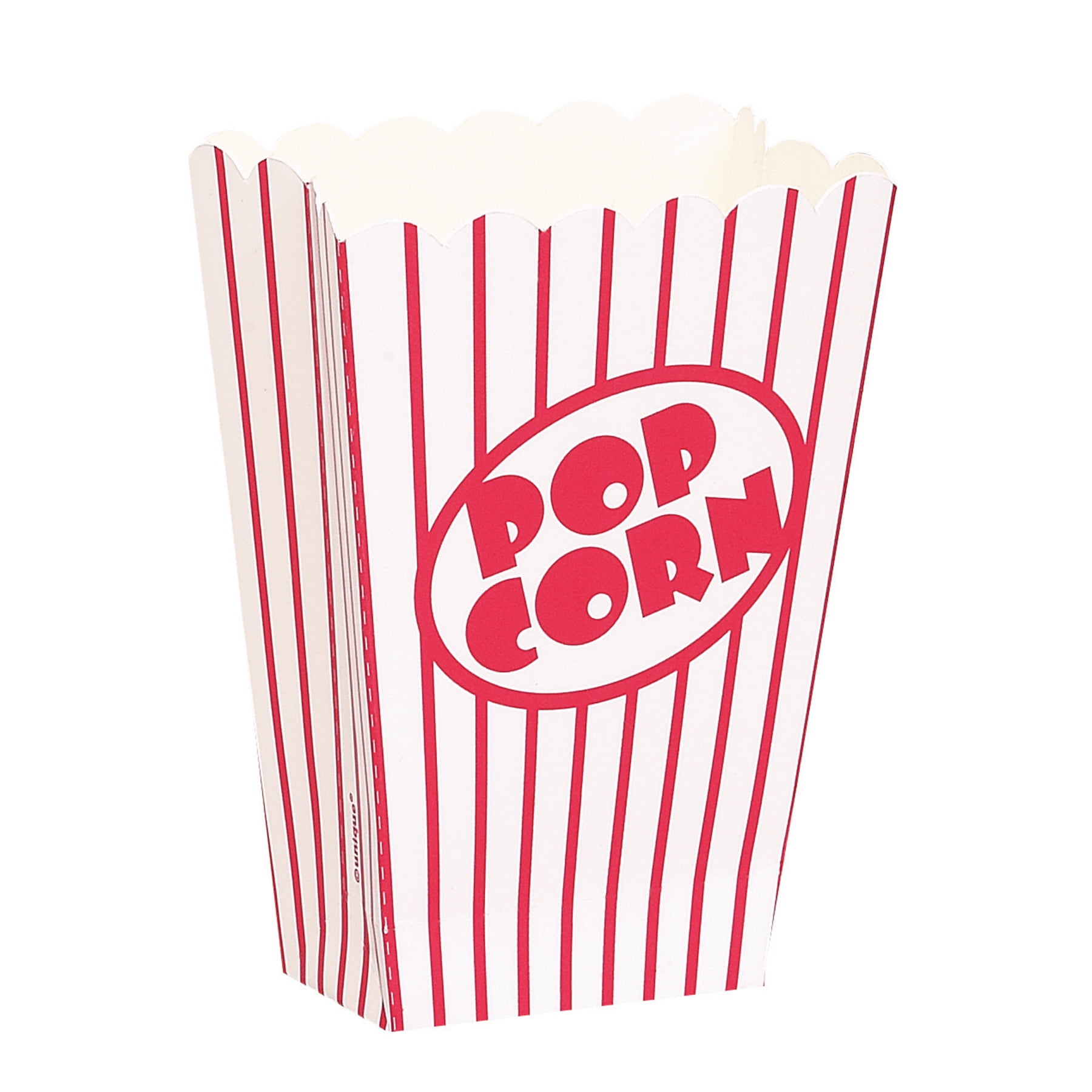 Small Paper Popcorn Bags Retro Cinema Movie Film Night Party Sweet Candy Treat 