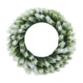 thumbnail image 3 of MXTPOV Artificial Christmas Wreath, Fall Wreaths for Front Door, Christmas Wreaths for Front Door Party Wedding, Home Decor, 17.72 inch, 3 of 6