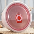 thumbnail image 3 of QunYou 3PC Cereal Straw Fresh-keeping Bowls Set with Lid Household Lightweight Kitchen Bowls,Microwave Dishwasher Safe,for Serving Soup,Oatmeal, Pasta and Salad Blue, 3 of 6
