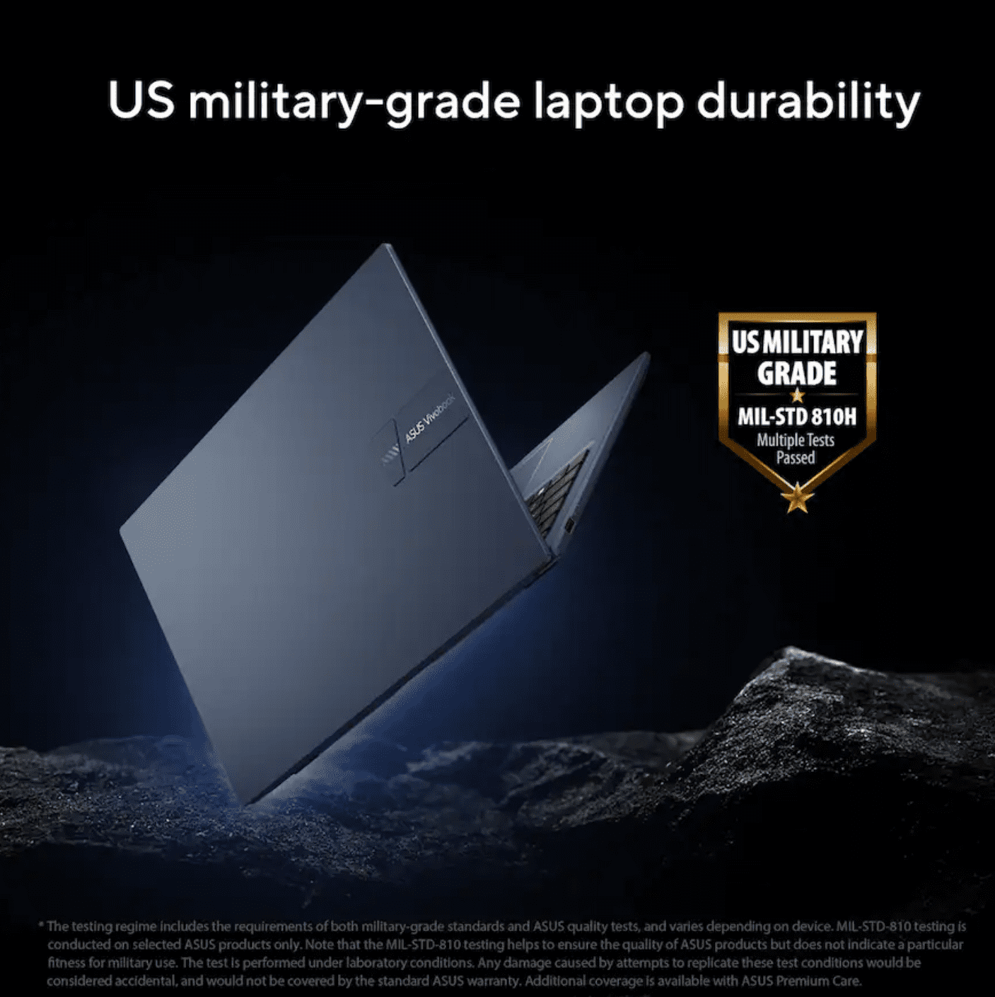 ASUS - Vivobook 15 15.6" FHD Laptop - Intel Core 3 100U (2024) - 8GB Memory - 128GB Storage - Quiet Blue