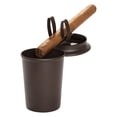 thumbnail image 3 of Stinky Cigar Car Ashtray Spring Clip for All Sizes of Cigars Fits Any Standard Cup Holder, Brown, 3 of 4