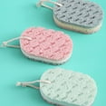 thumbnail image 2 of 3pcs/set Shower Scrubber Sponge Bathing Foaming Brush Bath Foam foam scrubber Massage Scrubber Color Random, 2 of 8