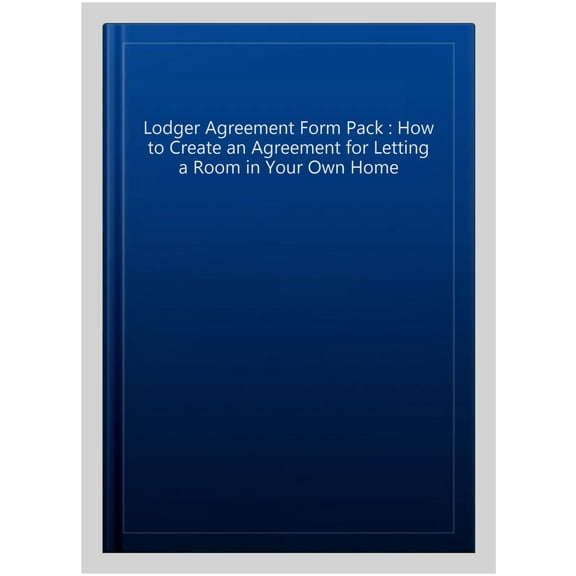 Pre-Owned Lodger Agreement Form Pack