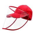 thumbnail image 4 of Sombrero Reversible Hugo Gorra de Béisbol Facial Rojo, 4 of 10