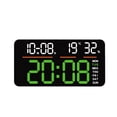 thumbnail image 2 of Siruishop Alarm Clock Modern Temperature Detect Desk Clock for Living Room Hall Beside green light, 2 of 8