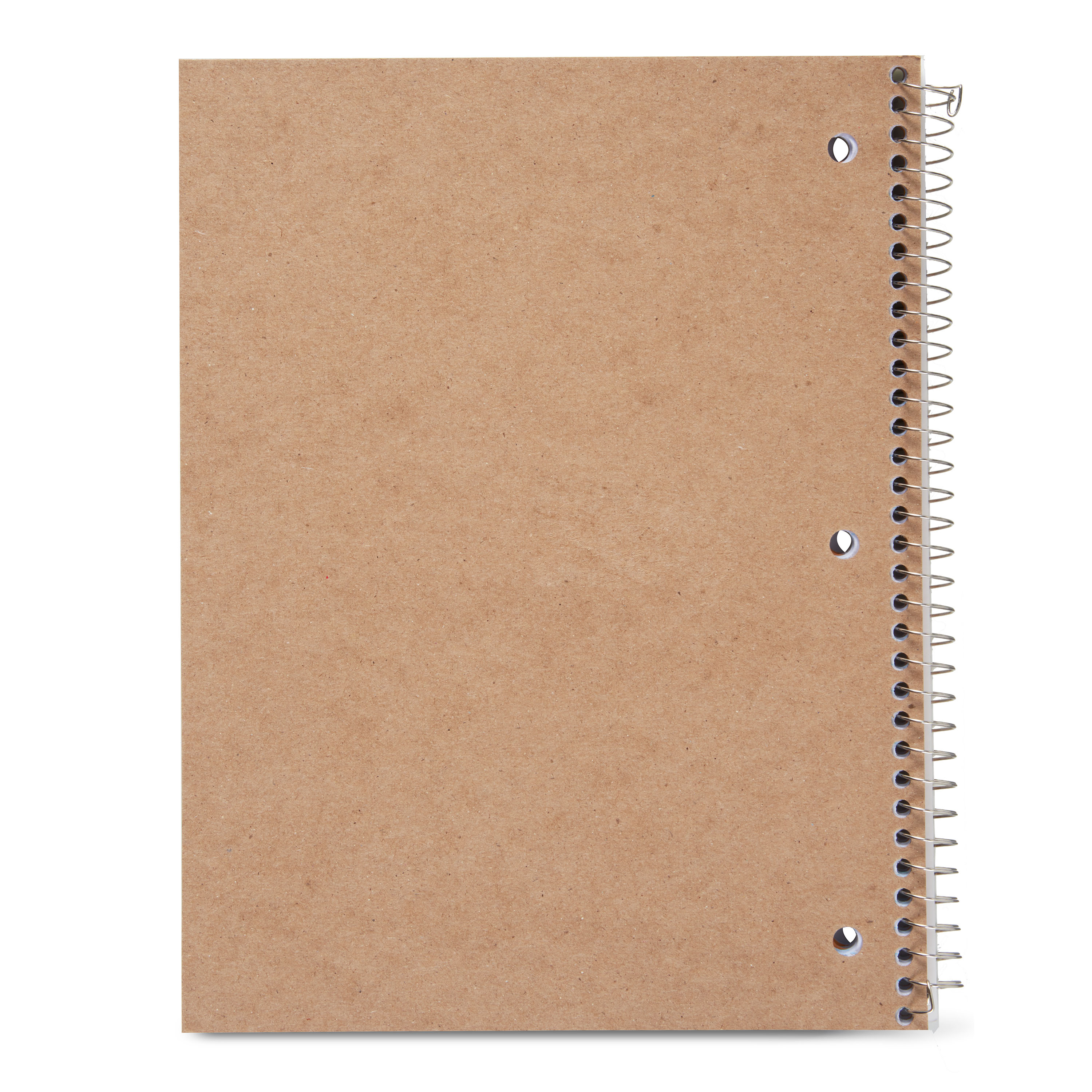 Cuaderno espiral Pen + Gear de 3 materias, rayado ancho, amarillo, 10.5" x 8", 120 páginas 3