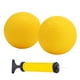thumbnail image 1 of Pelotas de repuesto, mini voleibol, pelotas de juego redondas amarillas suaves y resistentes con 5 pulgadas 2 piezas, 1 of 8