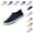Black, variant on Womens Mens Water Shoes Lightweight Soft Barefoots Quick Drying Wide Slides Aqua Socks for Beach Pool Aqua Surf Yoga Gym Sport Blue 10.5-11 Women/10-10.5 Men
