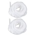thumbnail image 1 of 2 organizadores de cables con espiral de 6 mm de diámetro y 15 m de longitud, color blanco, 1 of 8
