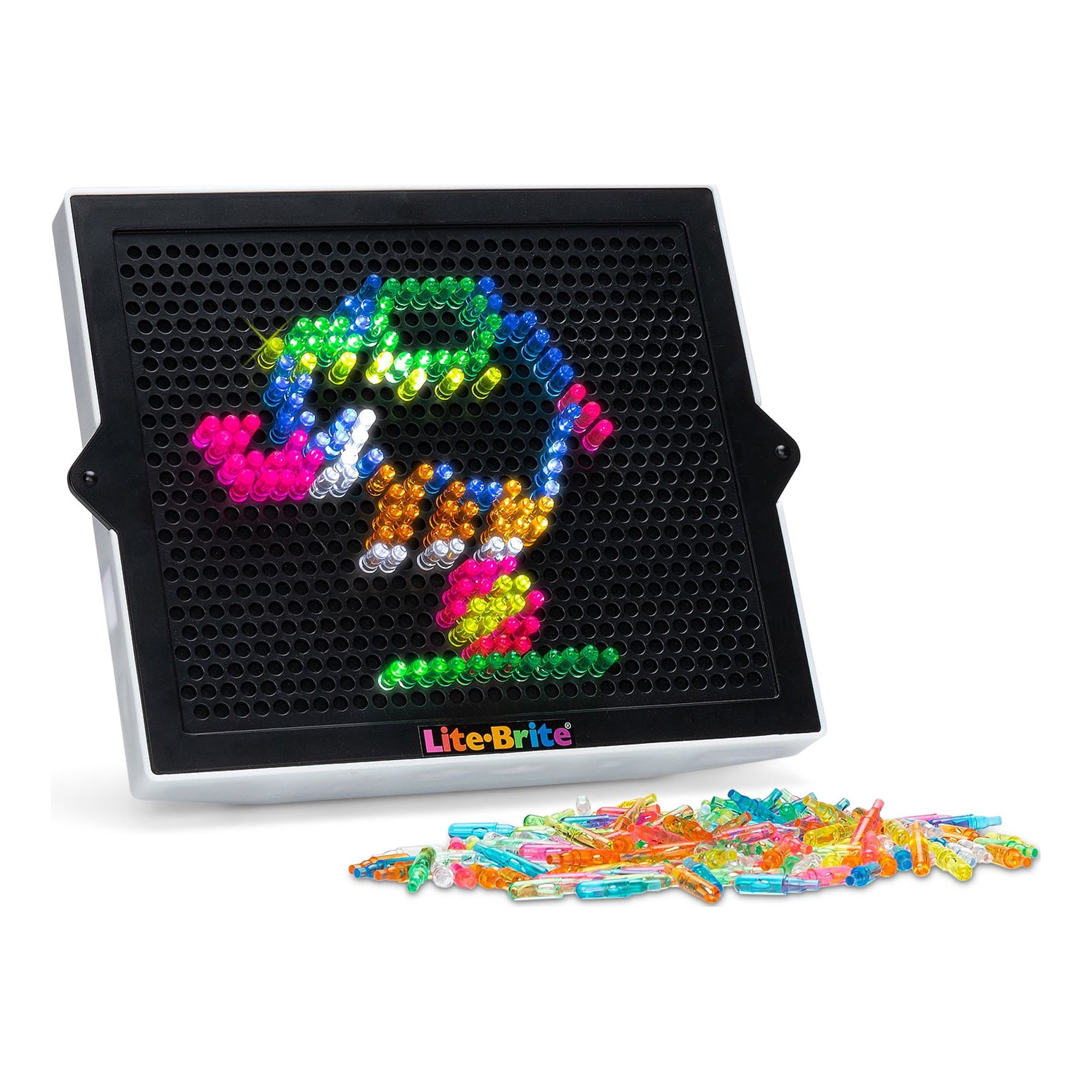 Lite-Brite Classic, Favorite Retro Toy - Create Art with Light, STEM, Educational Learning, Holiday, Birthday, Gift, Boys, Unisex, Kid, Toddler, Girls Age 4+ - image 2 of 10