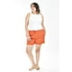 thumbnail image 5 of Short de lino con bolsillos Roman Fashion Talla Extra 42 Ladrillo naranja oscuro, 5 of 7