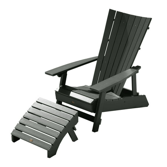 highwood® Manhattan Beach Adirondack Chair/Folding Ottoman Set