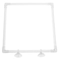 thumbnail image 1 of Miangastore Fish Feeding Ring Aquarium Floating Feeder Square Frame With Suction Cup Waste-Reducing Fish Tank Feeding Tool Reusable Acrylic Feeding Ring, 1 of 8