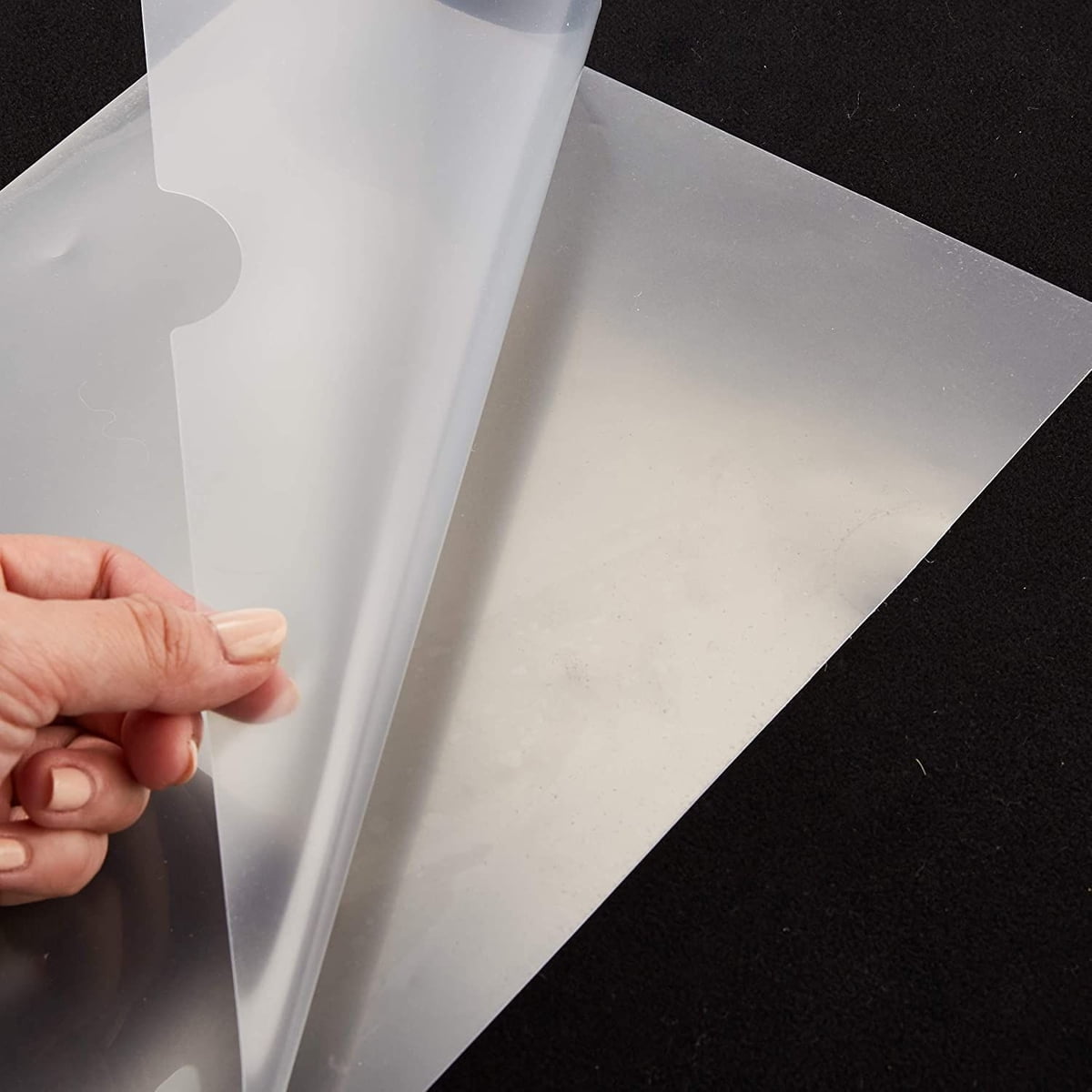 Paper Junkie 24-Pack Clear Project Protector Plastic Folders