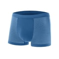 thumbnail image 1 of Ropa interior para hombre, boxers de seda helada de verano, ropa interior deportiva de malla de color sólido para niños, 1 of 6