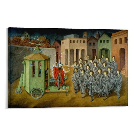 Remedios Varo Juggler Prints Wall Art Poster Posters Art Print Wall Photo Paint Poster Hanging Picture Family Bedroom Decor Gift 08x12inch(20x30cm)