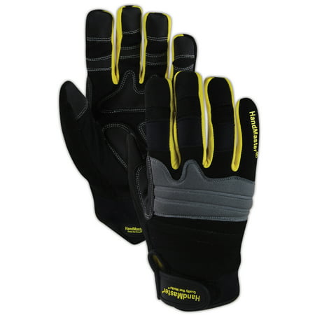 Magid HandMaster Heavy Duty Mechanics Leather Gloves Large, (Best Mechanix Gloves For Shooting)