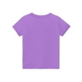 CCRFTGI Sprunki TShirt for Kids Size 67 Graphic Short Sleeve Girls Shirts Y2k Light Purple T