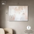 thumbnail image 5 of Art Remedy Muted Neutral Art Canvas, 45" x 36", Gallery Wrapped, Opalescent Hues III, 5 of 7