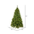 thumbnail image 3 of Vickerman 7.5' Cashmere Pine Artificial Christmas Tree, Clear Dura-Lit® Lights, 3 of 6