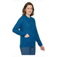 thumbnail image 4 of Turtle Bay New York Women's Button Front Pointelle Cardigan Sweater, 4 of 6