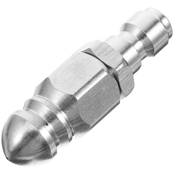 Toyvian Stainless Steel Drain Cleaning Tool High Pressure Nozzle for Kitchen and Sewer Sprayer
